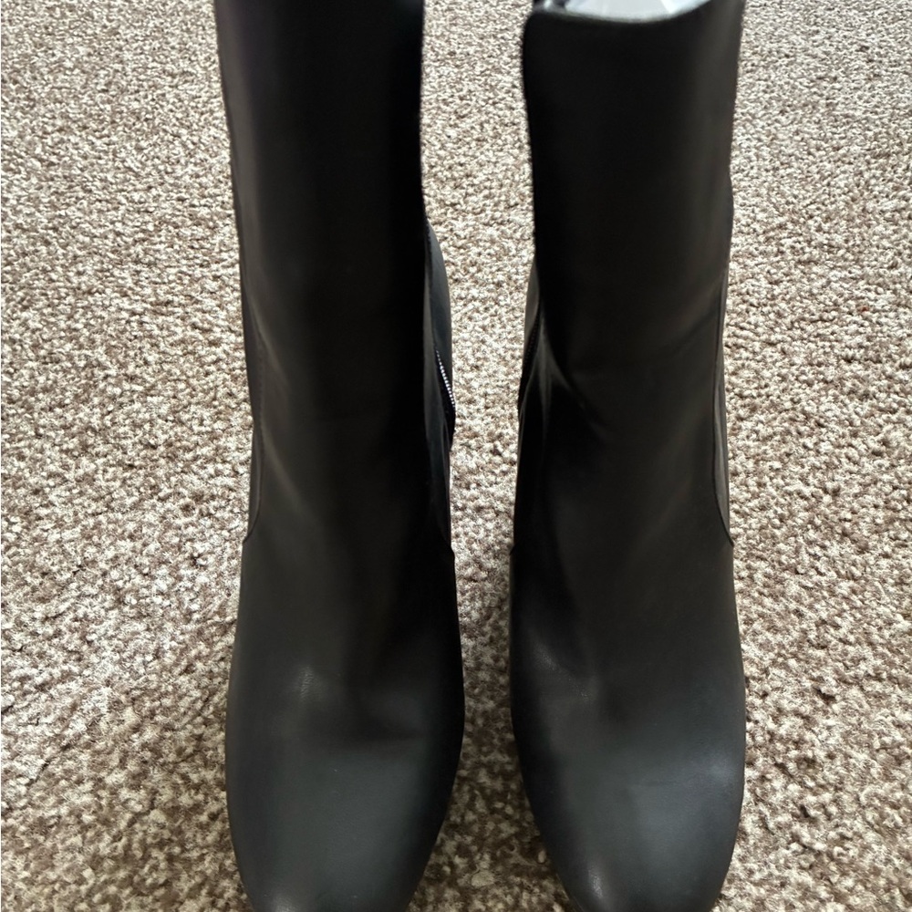 Aldo Black Heeled Boots for Women